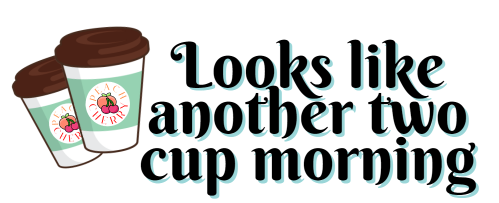 Two Cup Morning Sticker